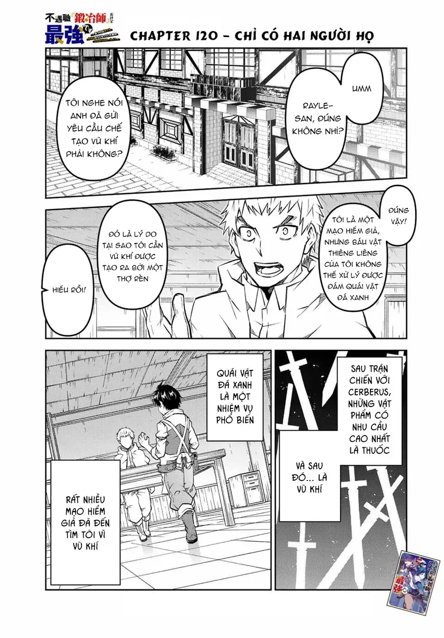 Từ Chức Nghiệp Yếu Nhất Trở Thành '' Thợ Rèn'' Mạnh Nhất Chapter 120 - 2