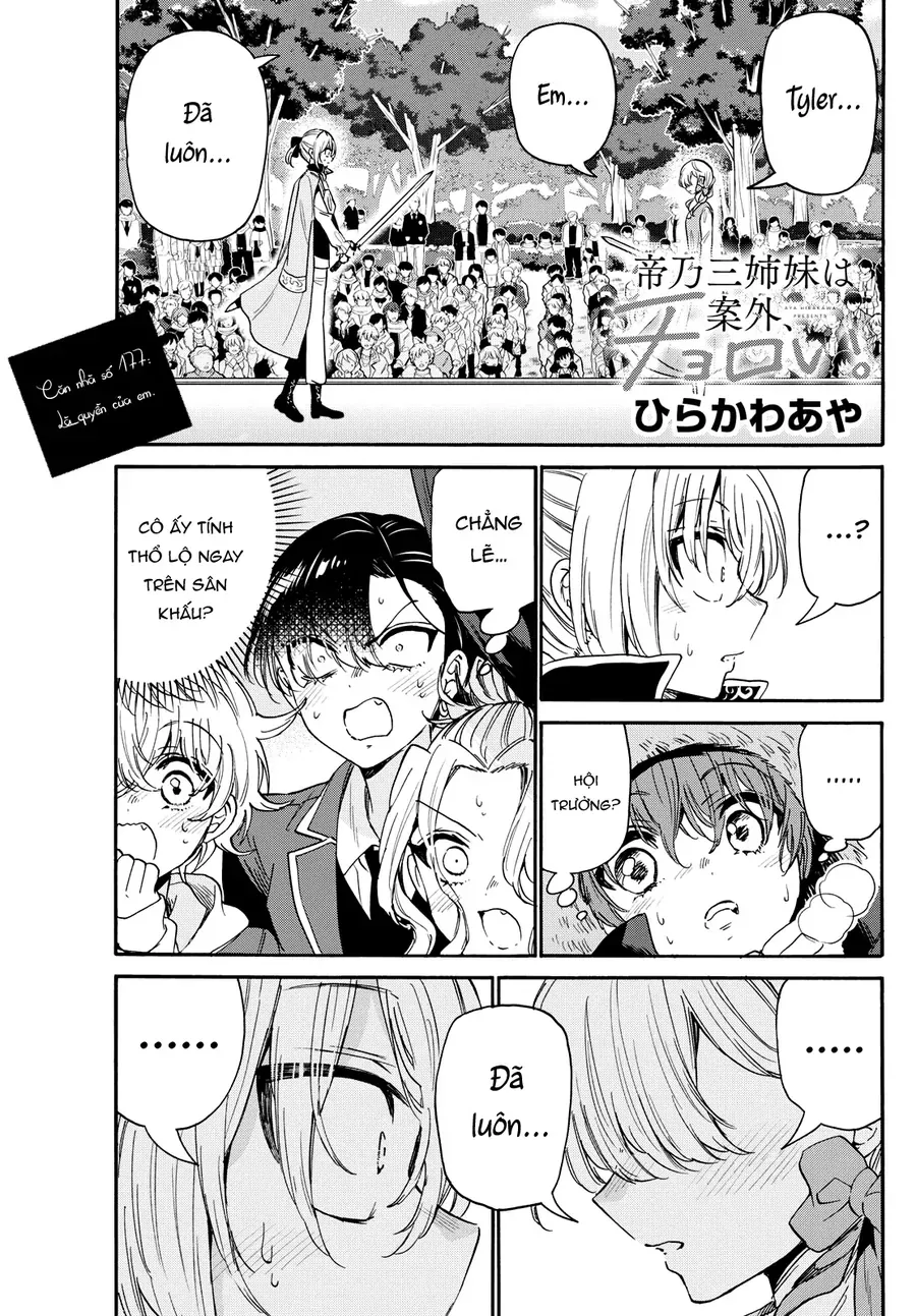 Ba Chị Em Nhà Mikadono Dễ Đối Phó Thật Đấy Chapter 177 - 2