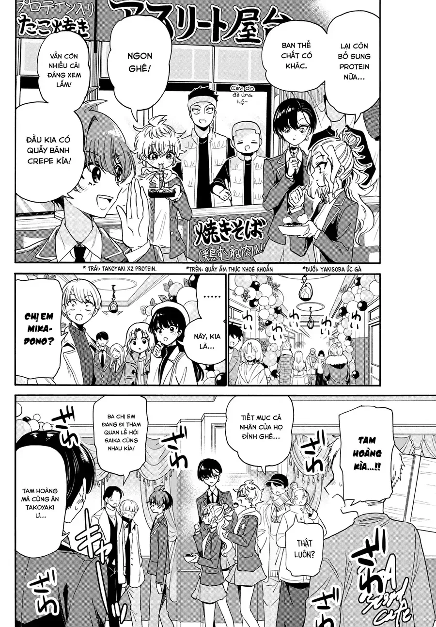 Ba Chị Em Nhà Mikadono Dễ Đối Phó Thật Đấy Chapter 178 - 5