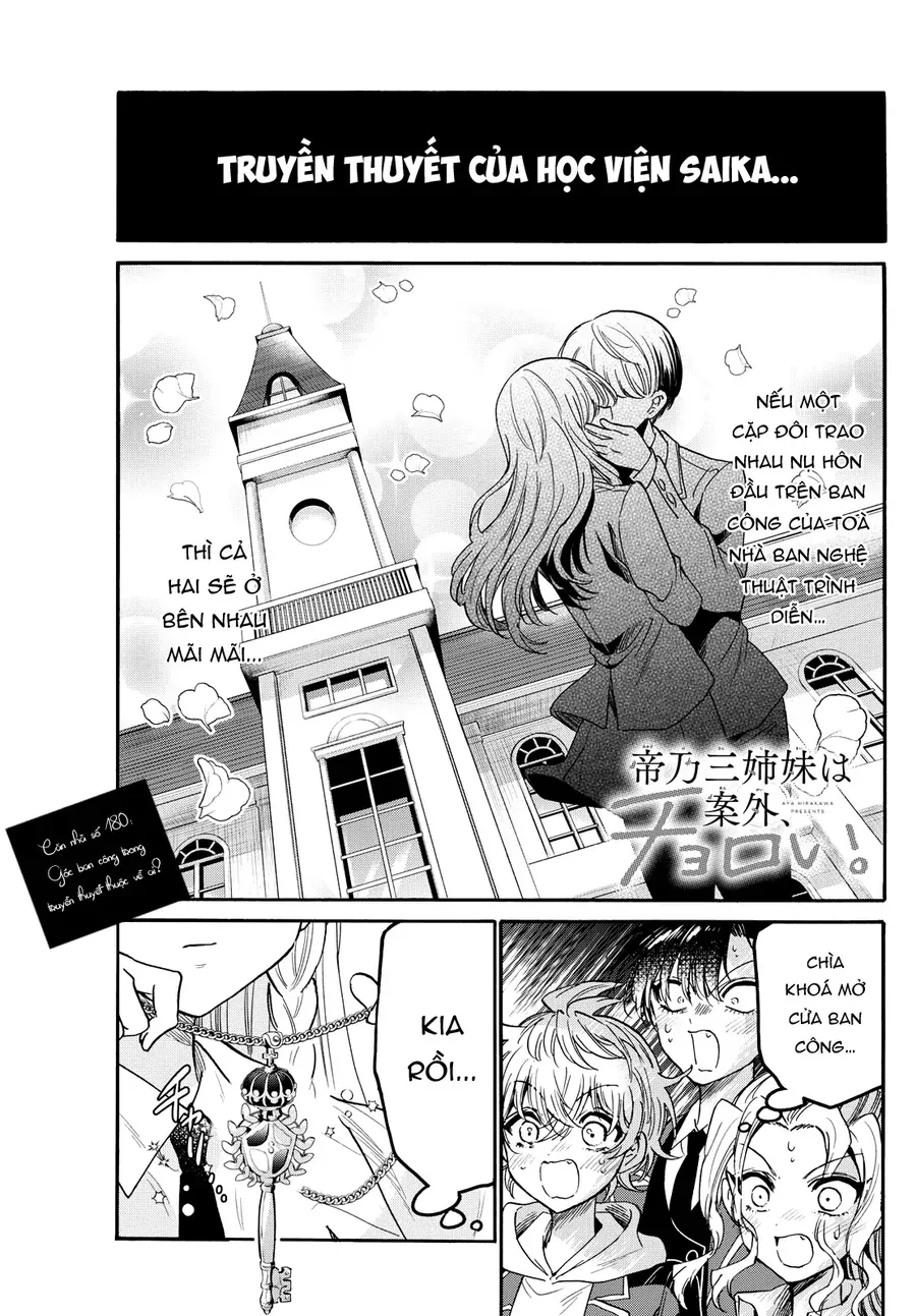 Ba Chị Em Nhà Mikadono Dễ Đối Phó Thật Đấy Chapter 180 - 2