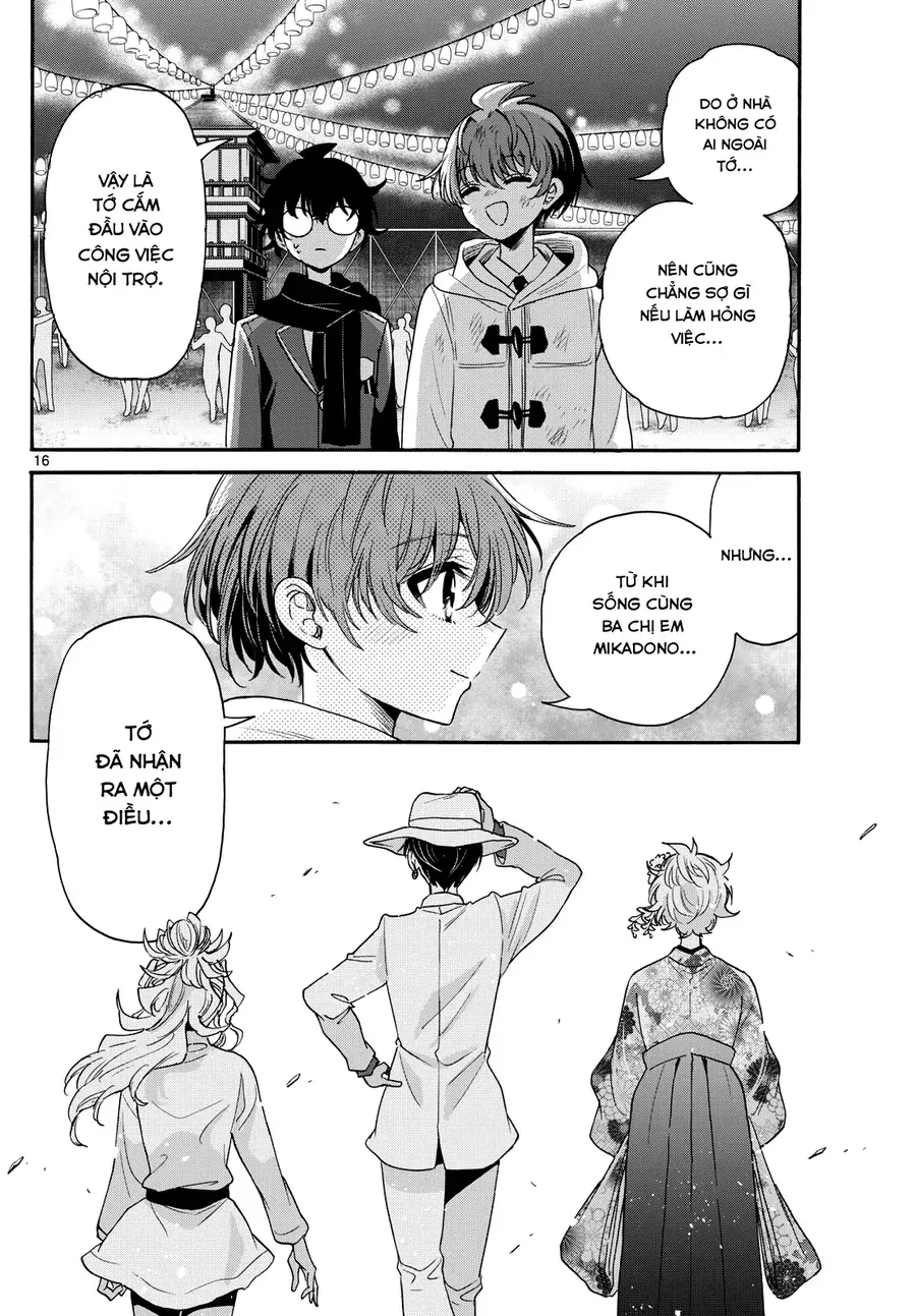 Ba Chị Em Nhà Mikadono Dễ Đối Phó Thật Đấy Chapter 180 - 17
