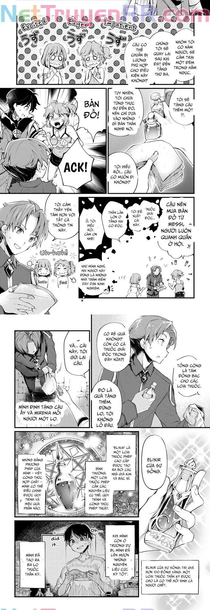 Ochikobore “1” Mahou Tsukai Wa, Kyou Mo Muishiki Ni Cheat Wo Tsukau Chapter 8 - 8