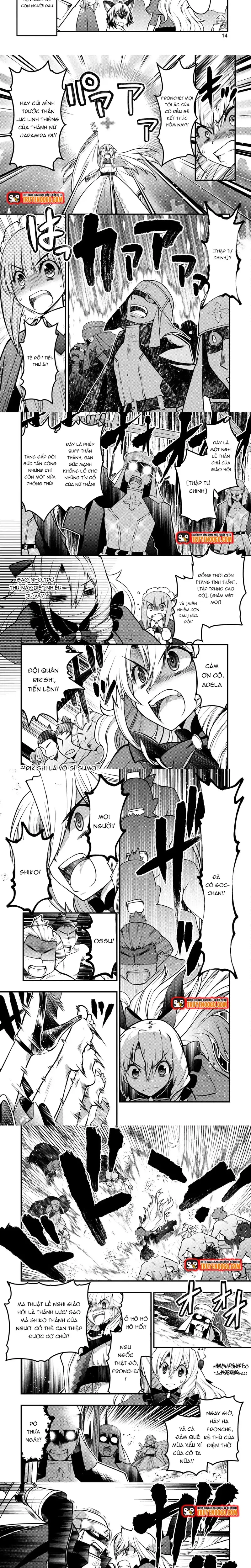 Oozumou Reijou ~Seijo Ni Hirateuchi Wo Kuratta Shunkan Sumou Budatta Zense Wo Omoidashita Akuyaku Reijou No Watashi Wa Sute Neko Ouji Ni Chanko Wo Furumaitai Haadosukoidosukoi~ Chapter 10 - 4