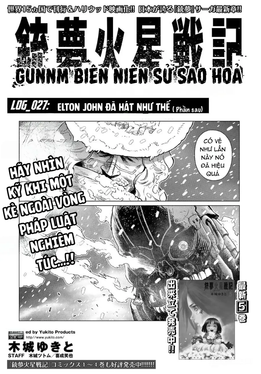 Thiên Thần Chiến Binh Alita: Biên Niên Sử Sao Hoả Chapter 27.2 - 2