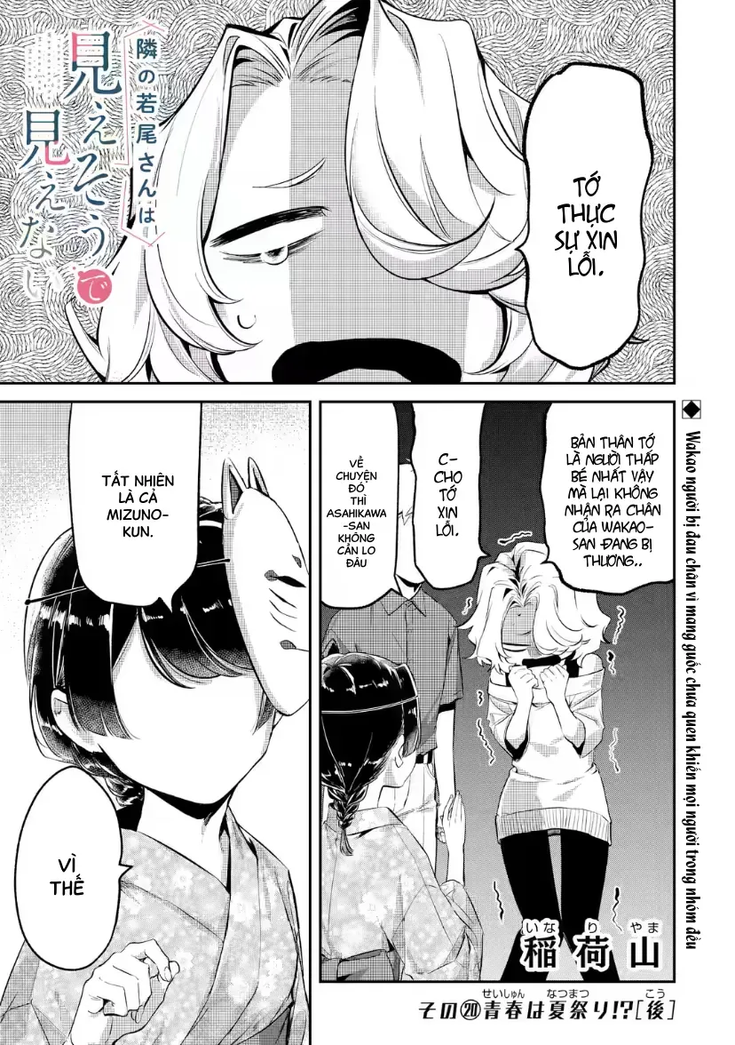 Cô Bạn Wakao-San Bàn Bên Có Vẻ Nhìn Thấy Gương Mặt Của Tôi Nhưng Tôi Thì Không Chapter 20 - 2