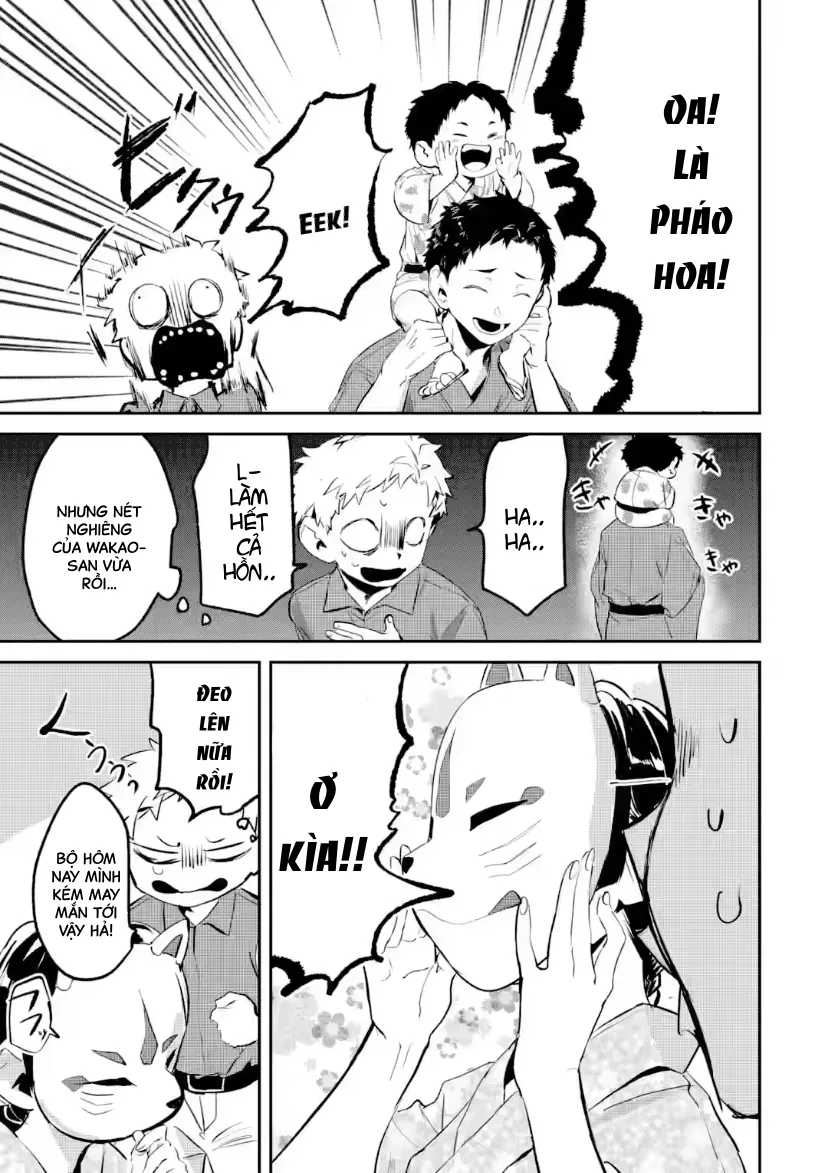 Cô Bạn Wakao-San Bàn Bên Có Vẻ Nhìn Thấy Gương Mặt Của Tôi Nhưng Tôi Thì Không Chapter 20 - 14