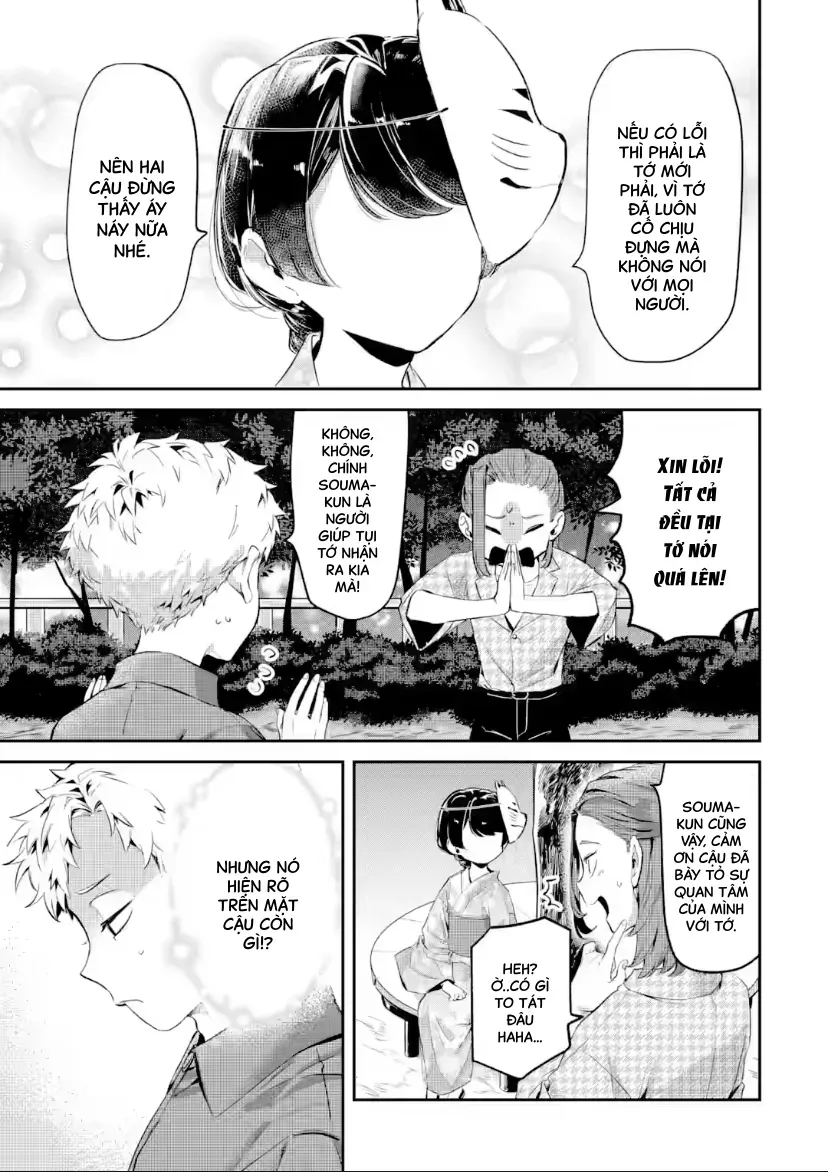 Cô Bạn Wakao-San Bàn Bên Có Vẻ Nhìn Thấy Gương Mặt Của Tôi Nhưng Tôi Thì Không Chapter 20 - 4