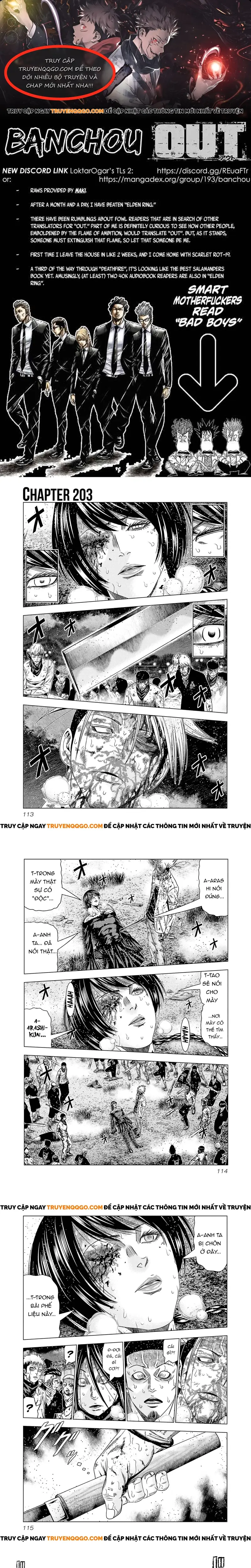 Out (Makoto Mizuta) Chapter 203 - 1