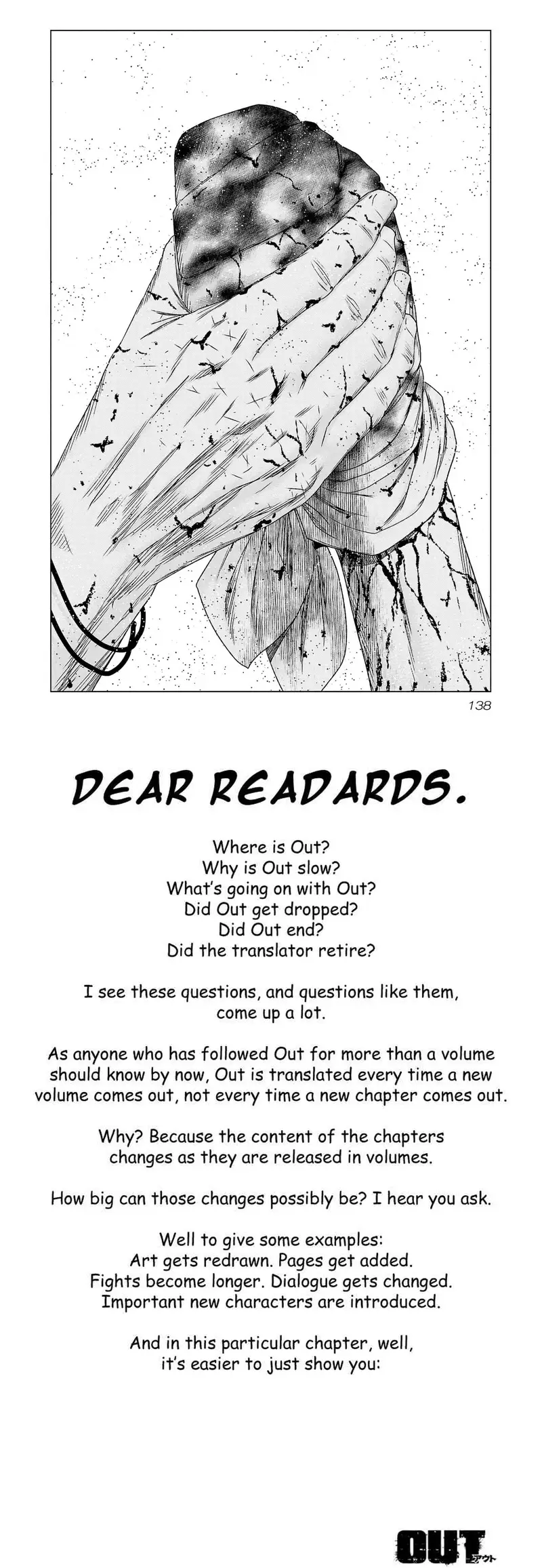 Out (Makoto Mizuta) Chapter 203 - 7