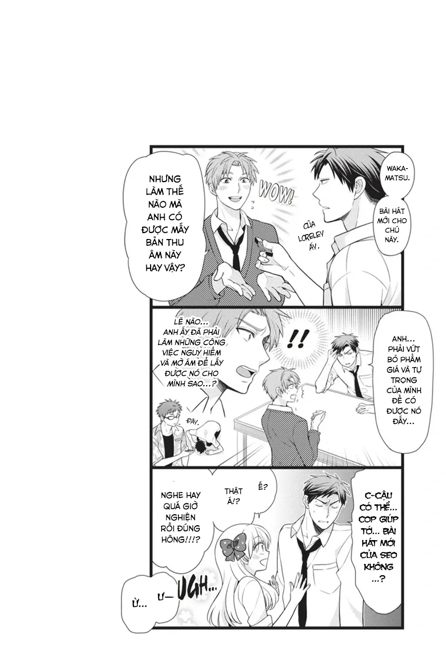 Gekkan Shoujo Nozaki-Kun Chapter 13 - 15