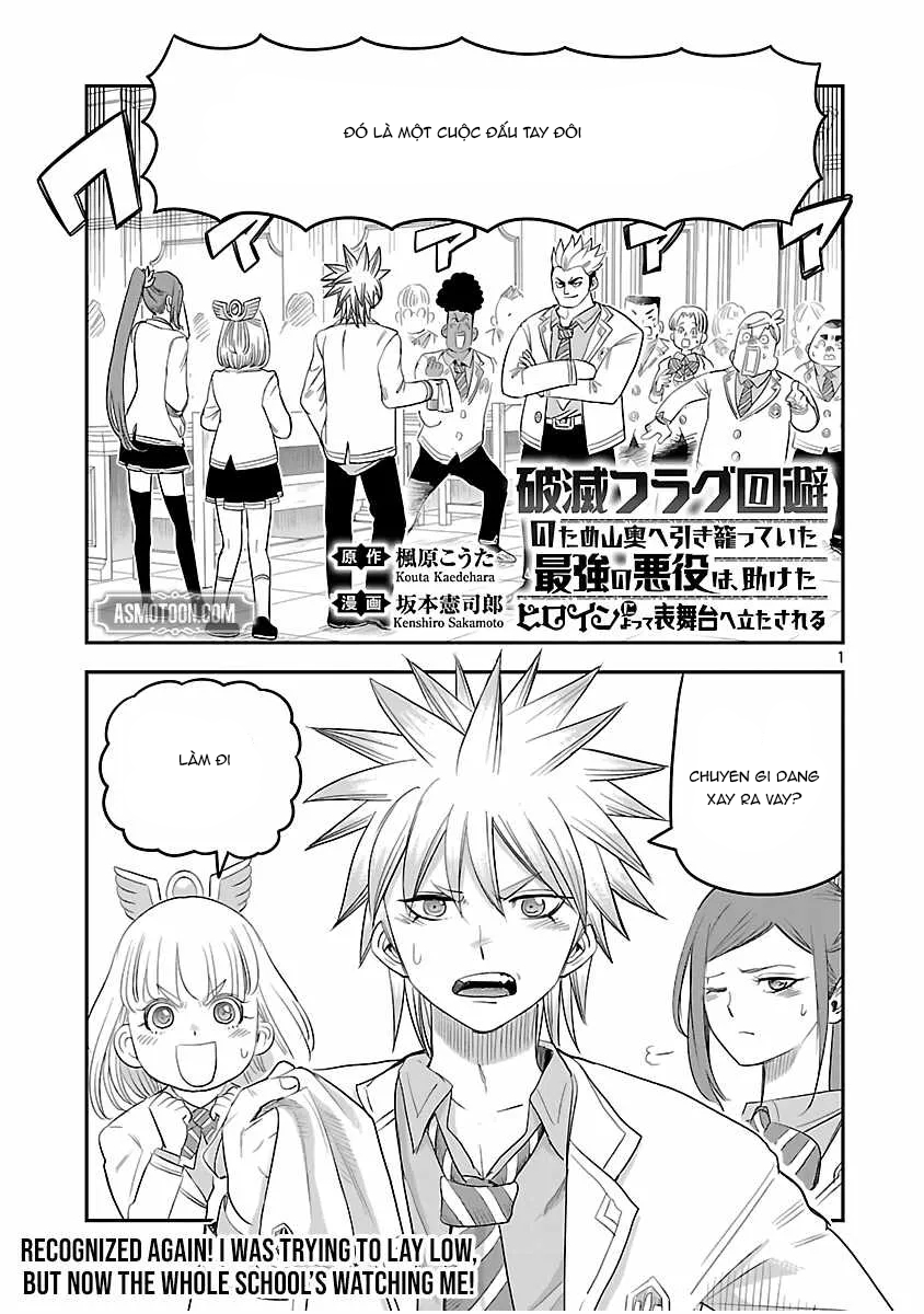 Hametsu Flag Kaihi No Tame Yamaoku E Hikikomotteita Saikyou No Akuyaku Wa, Tasuketa Heroine Ni Yotte Omotebutai E Tatasareru Chapter 7 - 3