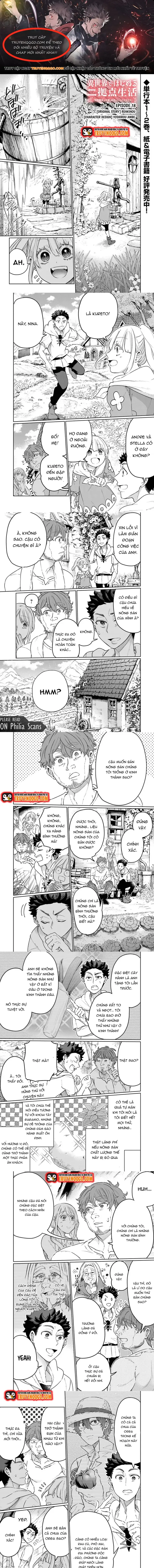 Isekai De Hajimeru Ni Kyoten Seikatsu ~Kuukan Mahou De Outo To Inaka Wo Ittari Kitari~ Chapter 18 - 1