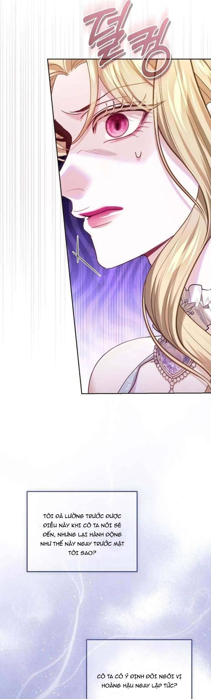 Tuy Là Hoàng Hậu Thay Thế Nhưng Tôi Lại Đánh Mất Đêm Đầu Tiên Chapter 31 - 4