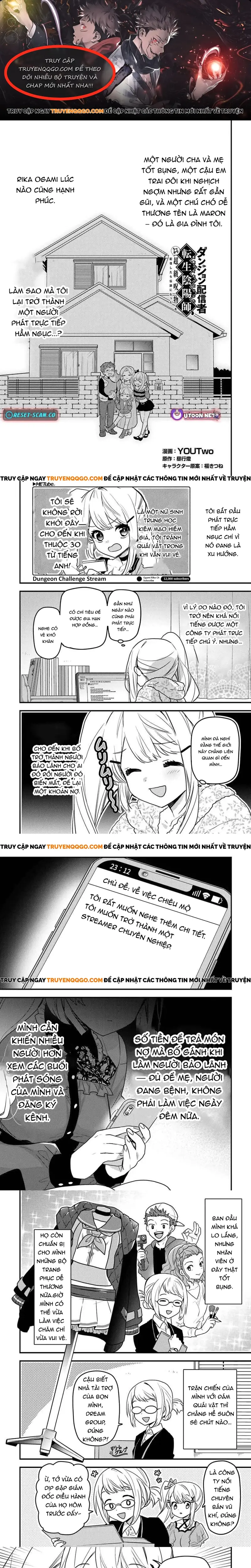Dungeon Haishinsha O Sukutte Dai Bazurishita Tenshou Onmyoushi, Ukkari Choukyuu Jubutsu O Haishin Shitara Densetsu Ni Natta Chapter 4 - 1