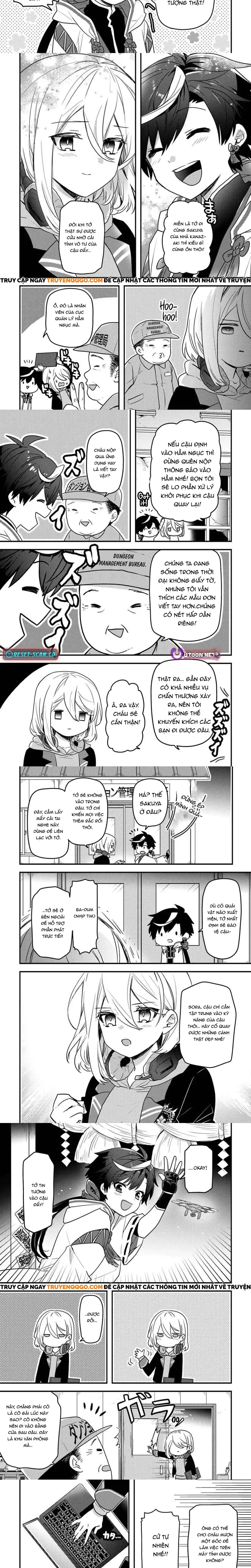 Dungeon Haishinsha O Sukutte Dai Bazurishita Tenshou Onmyoushi, Ukkari Choukyuu Jubutsu O Haishin Shitara Densetsu Ni Natta Chapter 4 - 4