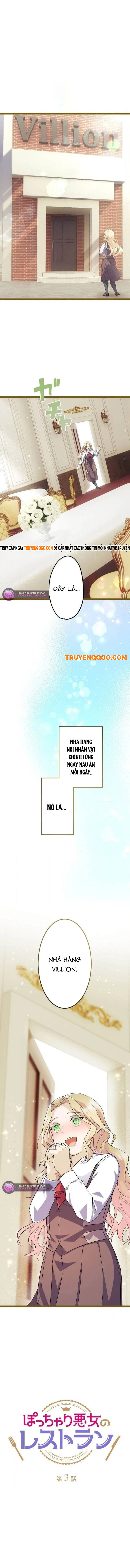 Nhà Hàng Của Nữ Phản Diện Mũm Mĩm Chapter 2 - 1