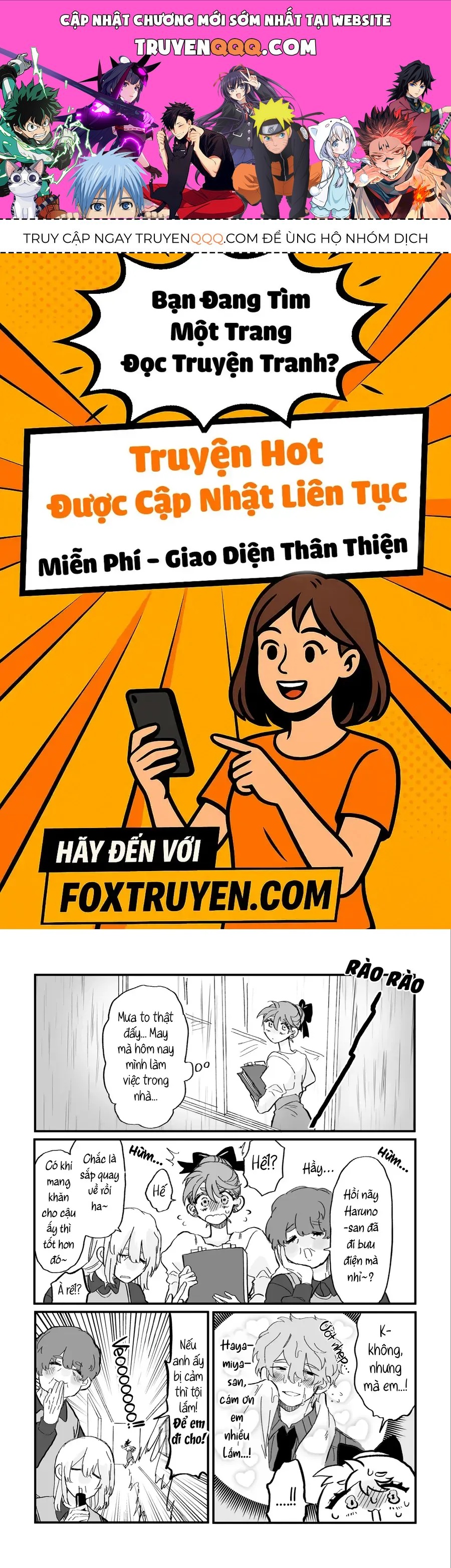 Một Cô Nàng Giả Nai Dễ Thương Trở Nên Bối Rối, Ngại Ngùng Vì Một Anh Chàng Hiền Lành, Dịu Dàng Ở Chỗ Làm. Chapter 5 - 1