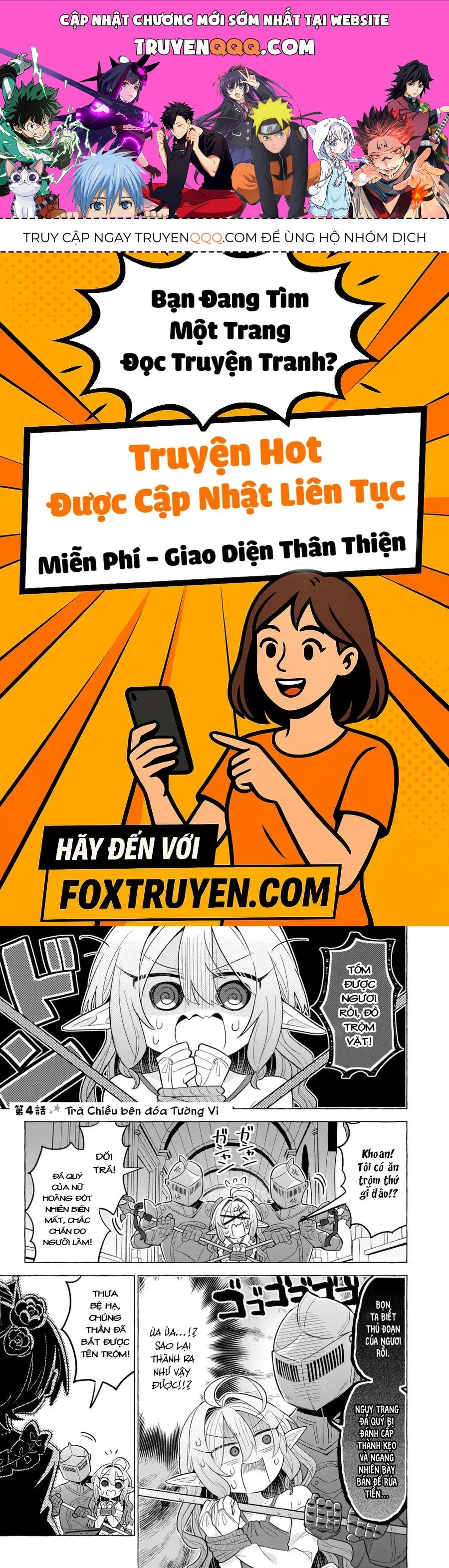 Okashi Na Elf To Joshikousei Chapter 4 - 1