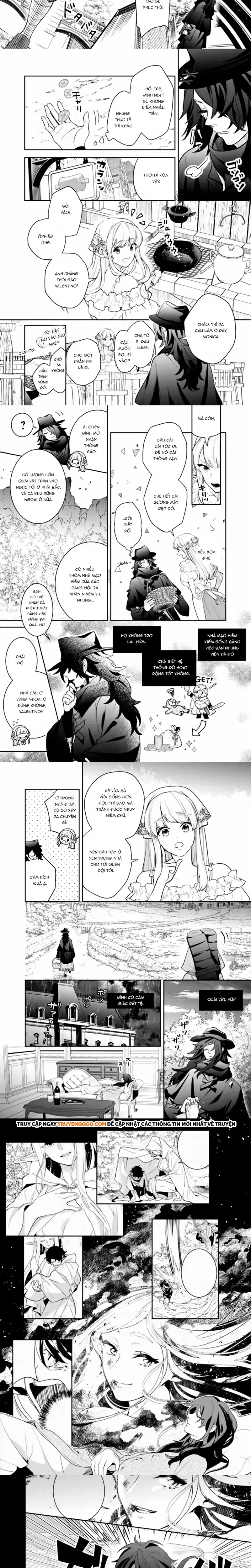 Genova No Deshi 10 Byo Shika Tatakaenai Majutsushi, Nochi No Mao O Sodateru Chapter 1 - 4