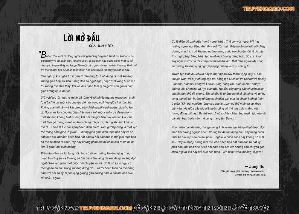 Giữa Hai Thế Giới: Tuyển Tập Manga Kinh Dị Chapter 1 - 2