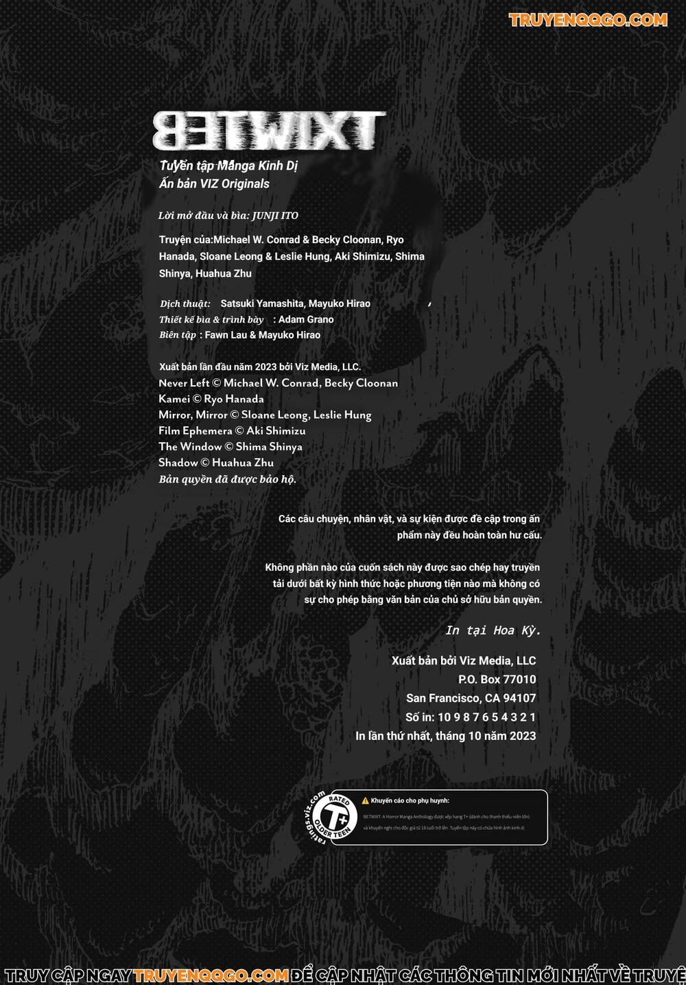 Giữa Hai Thế Giới: Tuyển Tập Manga Kinh Dị Chapter 1 - 3