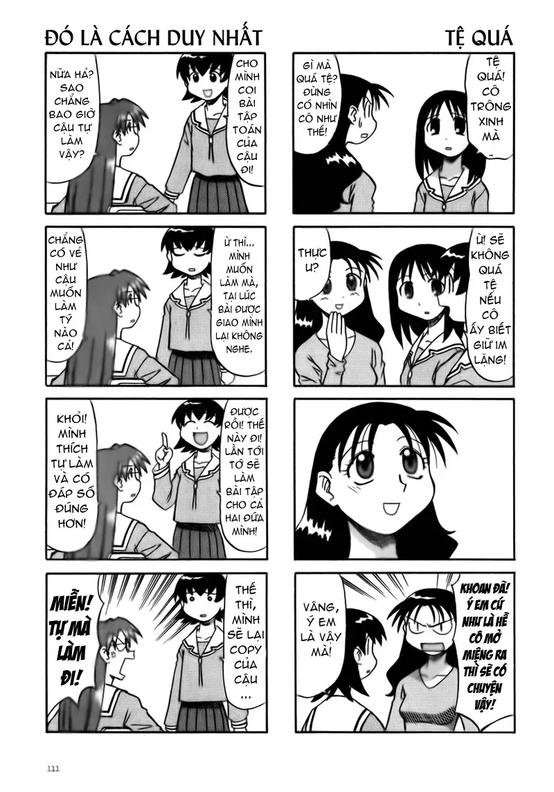 Azumanga Daioh Chapter 12 - 4