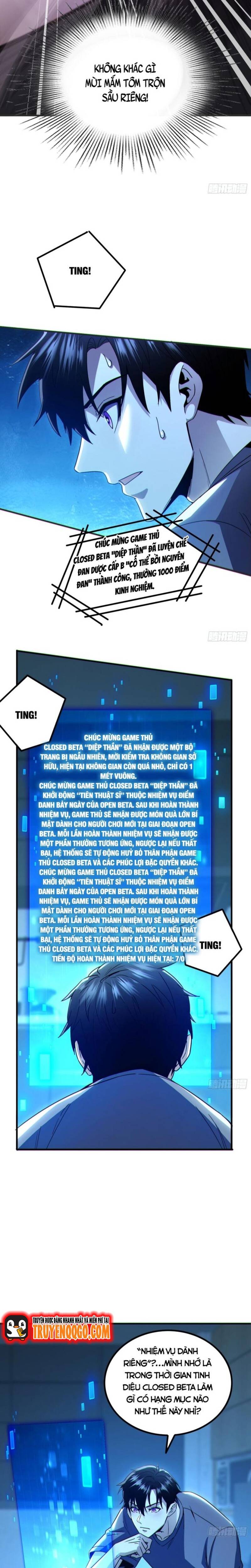 Mạt Thế Chi Đỉnh: Chỉ Có Ta Là Người Chơi Bản Closed Chapter 3 - 3