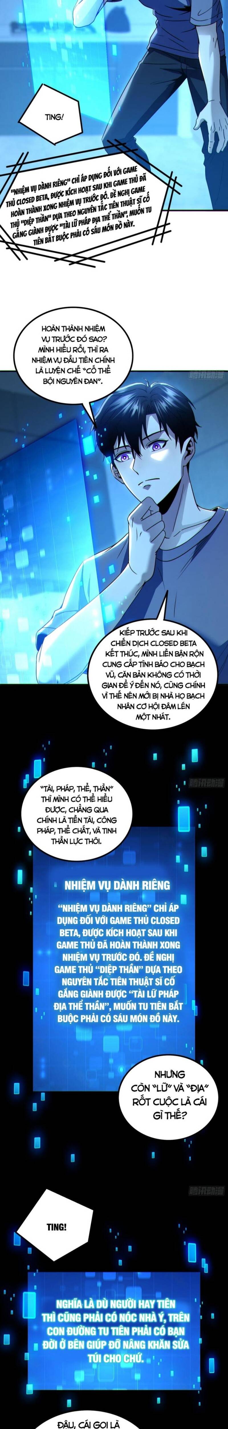 Mạt Thế Chi Đỉnh: Chỉ Có Ta Là Người Chơi Bản Closed Chapter 3 - 4