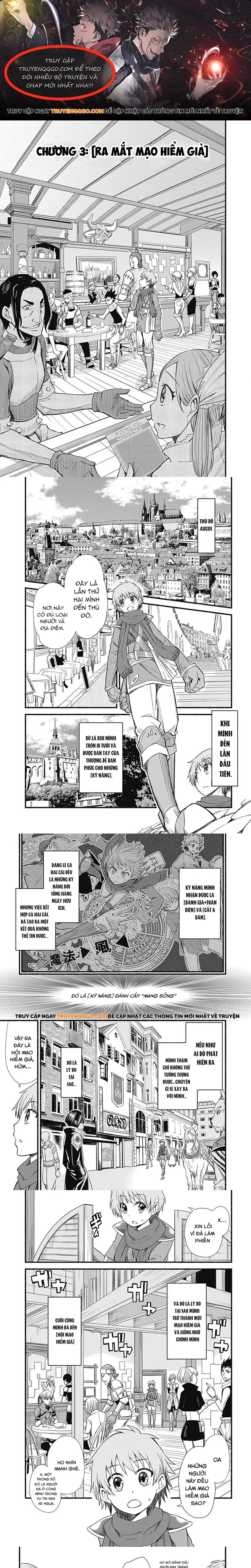 Cut & Paste De Kono Sekai Wo Ikite Iku Chapter 3 - 1