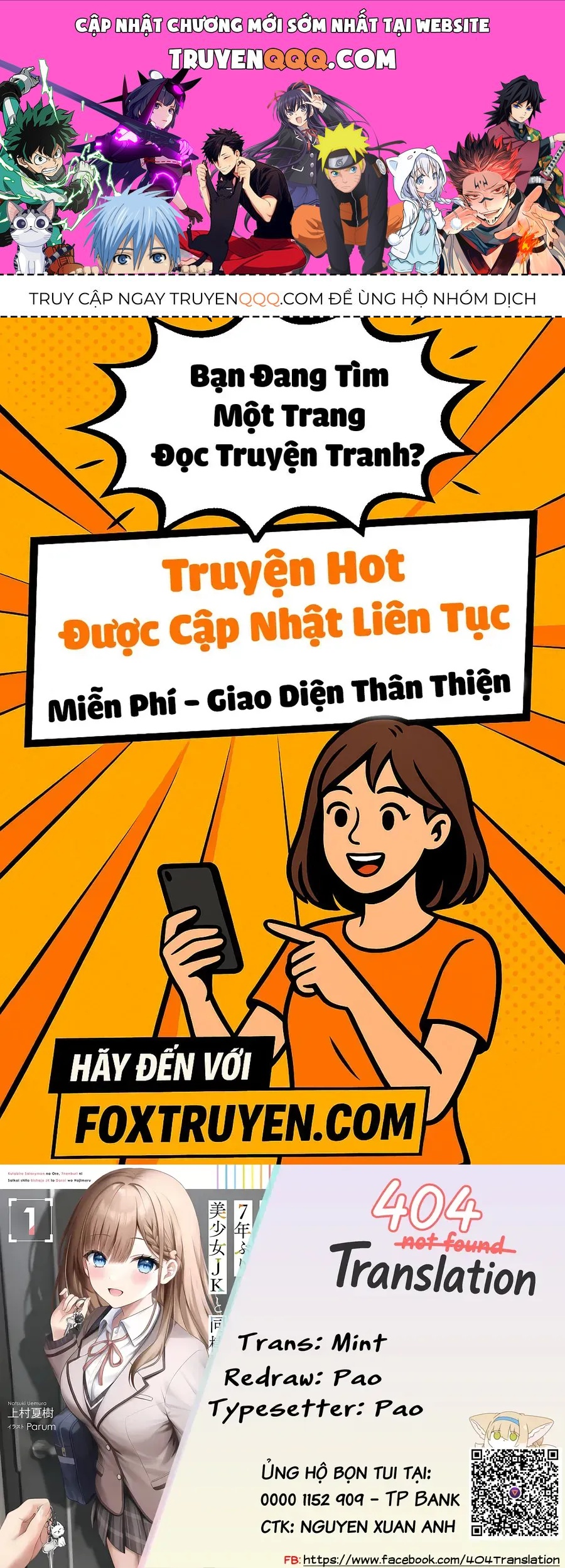 Kutabire Salarymen No Ore, 7Nenburi Ni Saikai Shita Bishoujo Jk To Dosei Wo Hajimaru Chapter 9 - 1