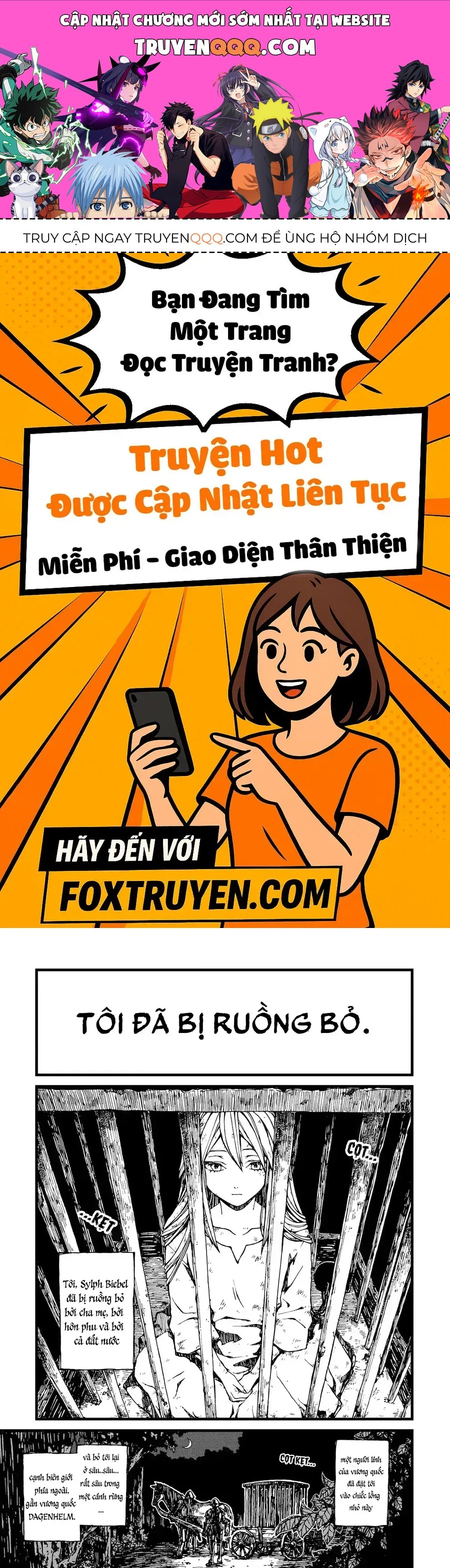 Ngay Cả Quái Vật Cũng Thích Truyện Cổ Tích-Sute Akuyaku Reijou Wa Kaibutsu Ni Otogibanashi Wo Kataru Chapter 1 - 1