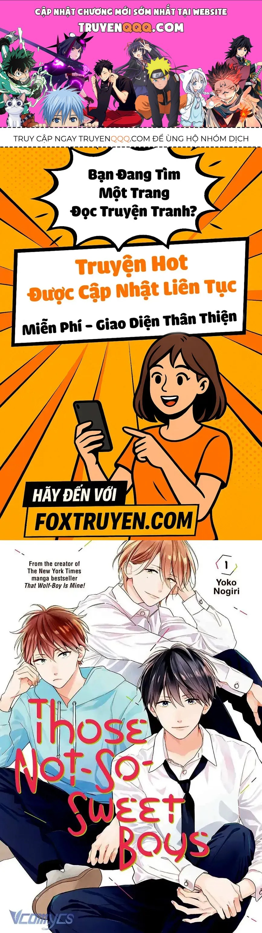 Những Chàng Trai Ngọt Ngào Chapter 1 - 1