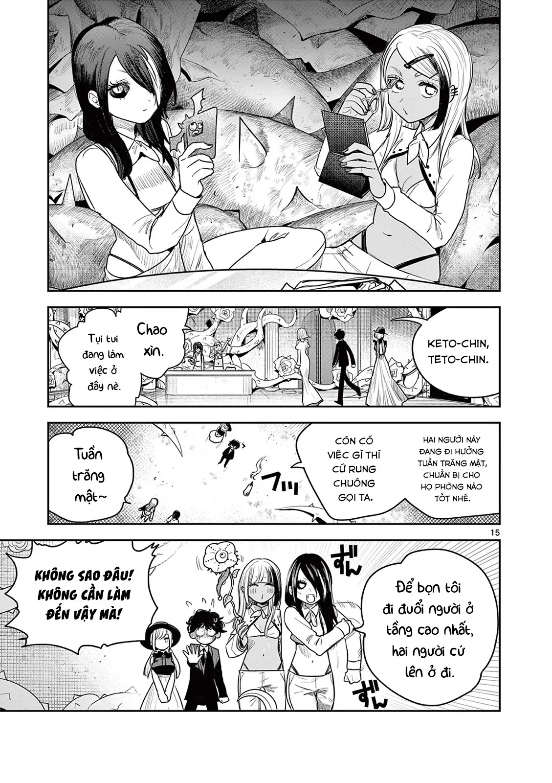 Shinigami Bocchan To Kuro Maid Chapter 225 - 15