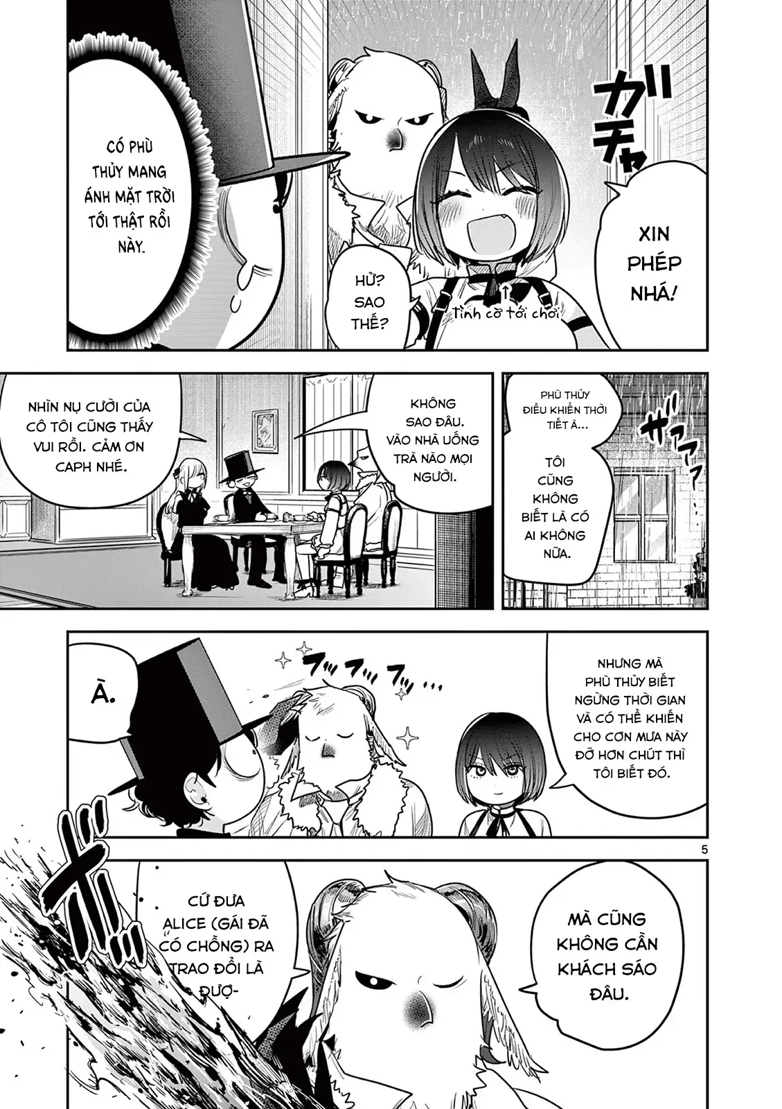 Shinigami Bocchan To Kuro Maid Chapter 228.5 - 5