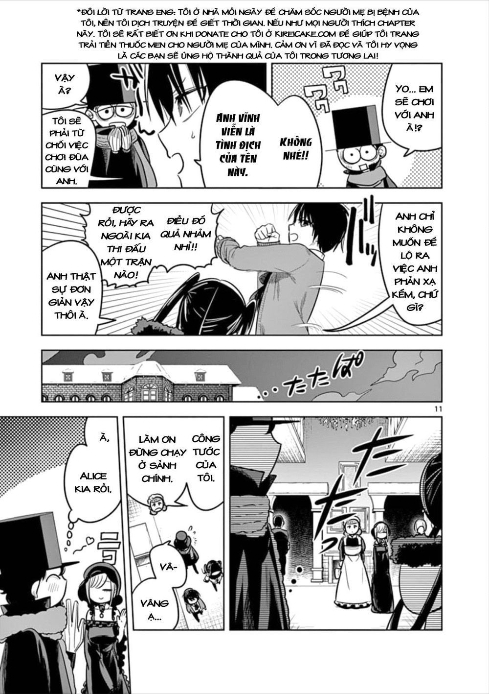 Shinigami Bocchan To Kuro Maid Chapter 66.2 - 13