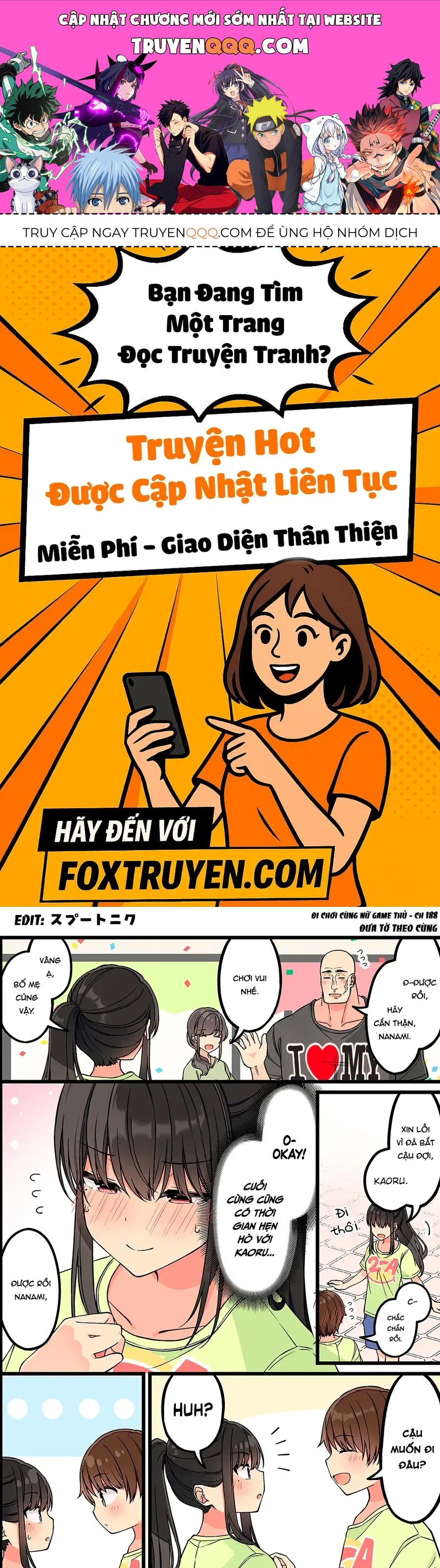 Đi Chơi Cùng Nữ Game Thủ Chapter 188 - 1