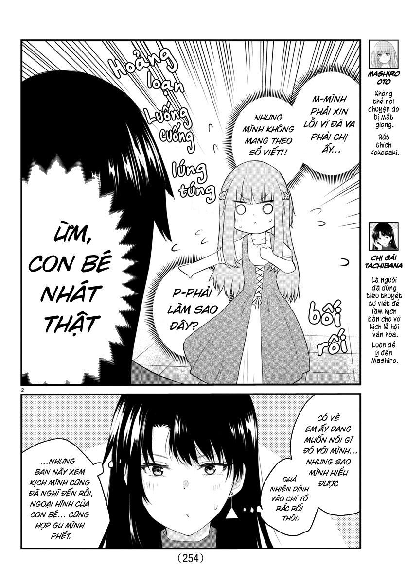 Koe Ga Dasenai Shoujo Wa "Kanojo Ga Yasashisugiru" To Omotte Iru Chapter 61 - 2