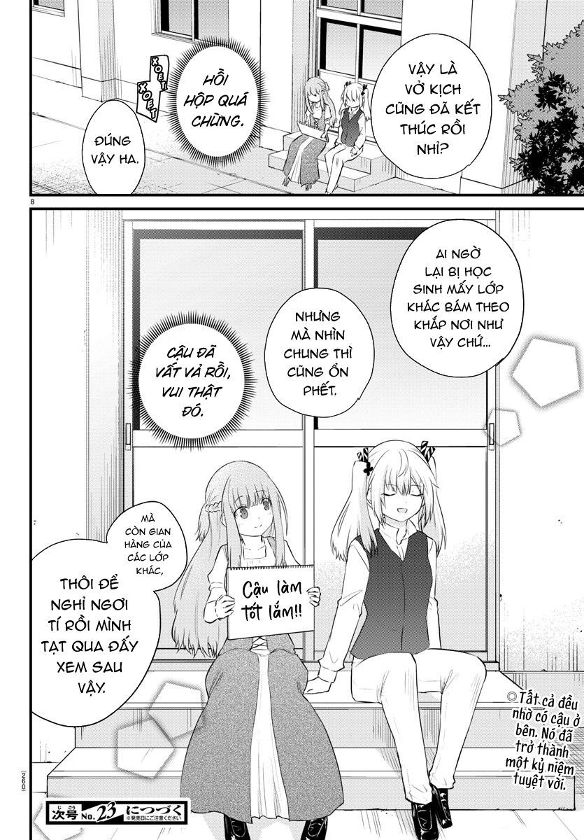 Koe Ga Dasenai Shoujo Wa "Kanojo Ga Yasashisugiru" To Omotte Iru Chapter 61 - 8