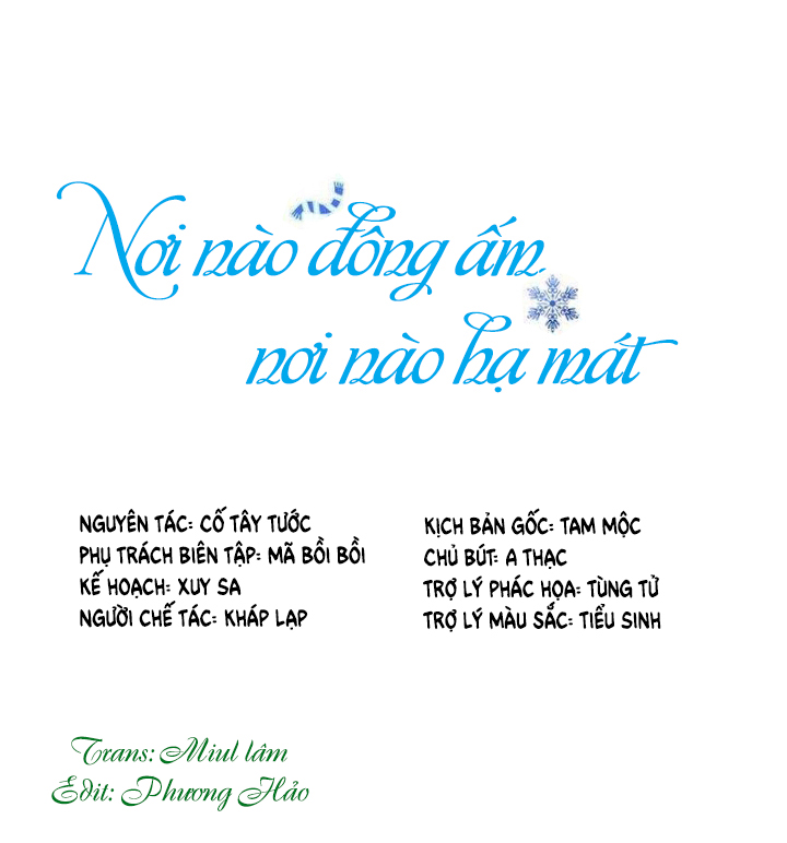 Nơi Nào Đông Ấm, Nơi Nào Hạ Mát Chapter 3 - 1