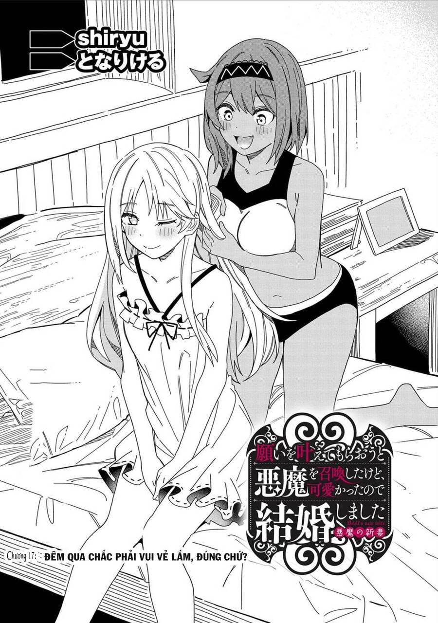 Tôi Triệu Hồi Ác Quỷ Để Thực Hiện Điều Ước, Nhưng Tôi Lại Muốn Cưới Cô Ấy Vì Cổ Quá Xinh Đẹp Chapter 17 - 2