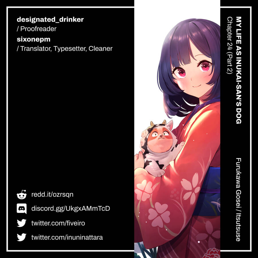 Cuộc Sống Khi Là Chó Cưng Của Inukai-San Chapter 24.5 - 13