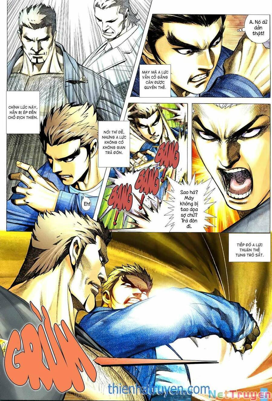 Thiết Quyền A Lực Chapter 13 - 15