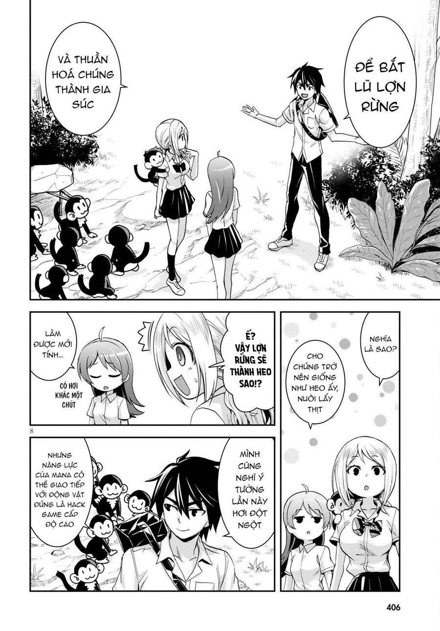 Isekai Yurutto Survival Seikatsu: Gakkou No Minna To Isekai No Mujintou Ni Tenishitakedo Ore Dake Chapter 14 - 8