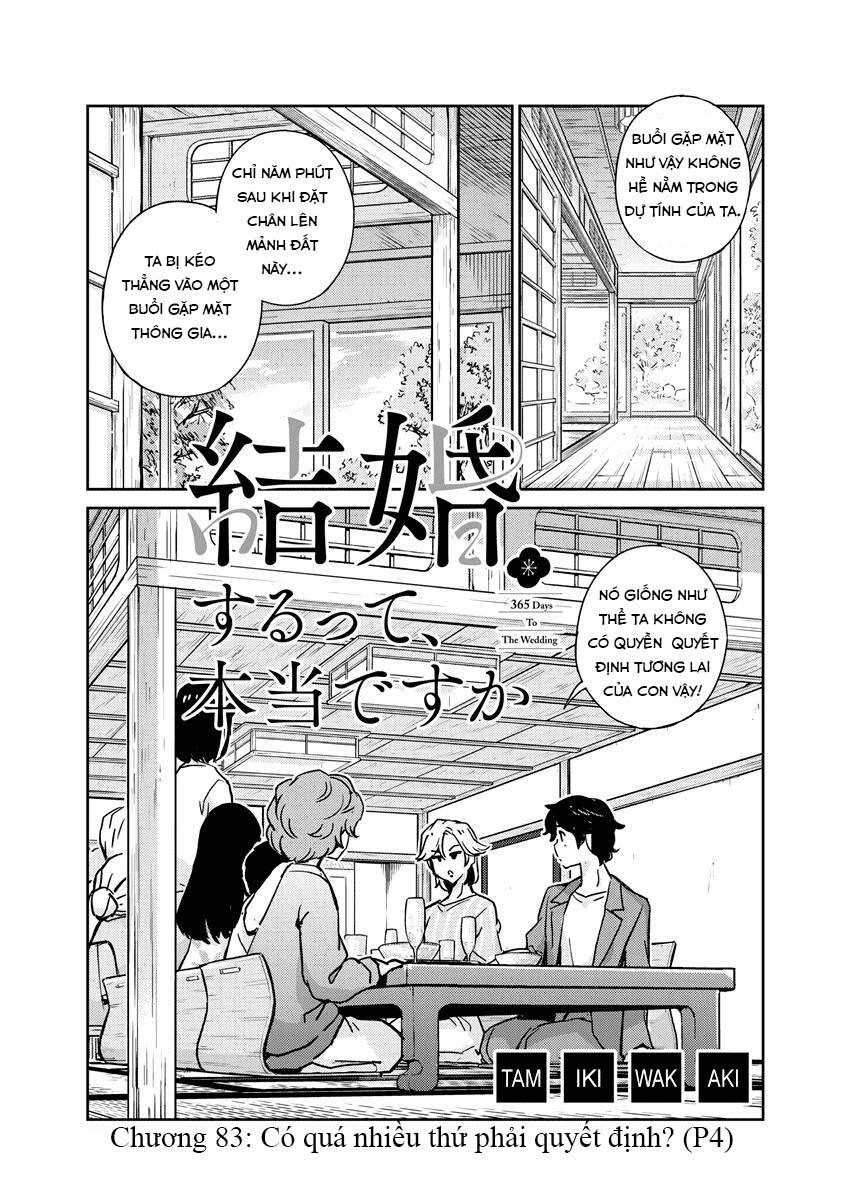 365 Ngày Cho Đến Lúc 2 Ta Kết Hôn Chapter 83 - 1