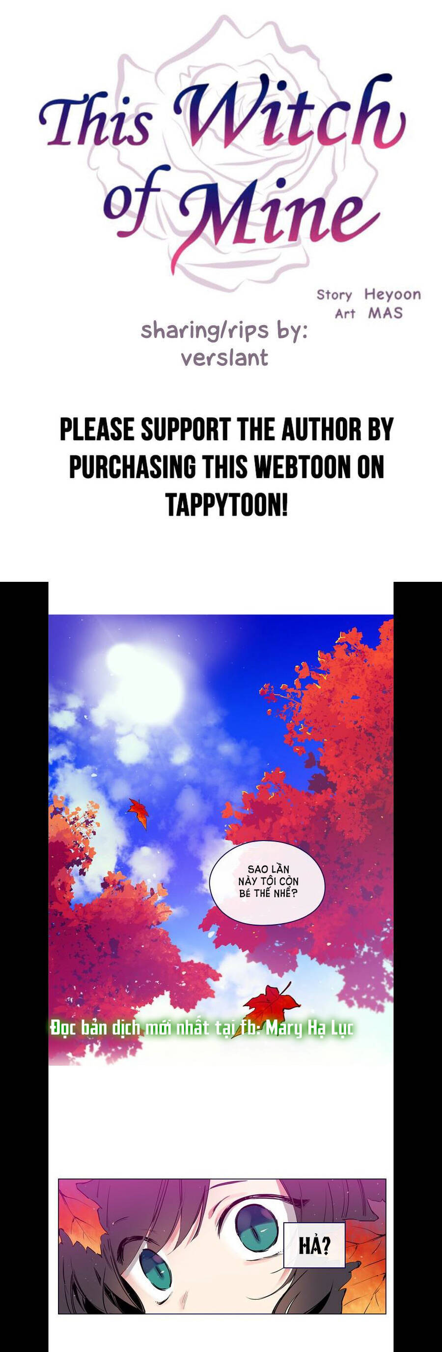 Nàng Phù Thủy Của Tôi Chapter 31.1 - 3