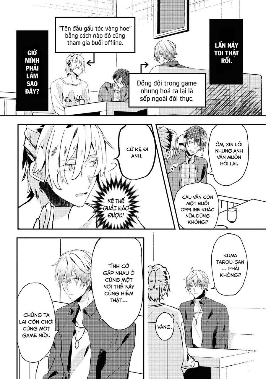 Đồng Đội Game Online, Té Là Ngài Sếp Khó Tính Chapter 10 - 3