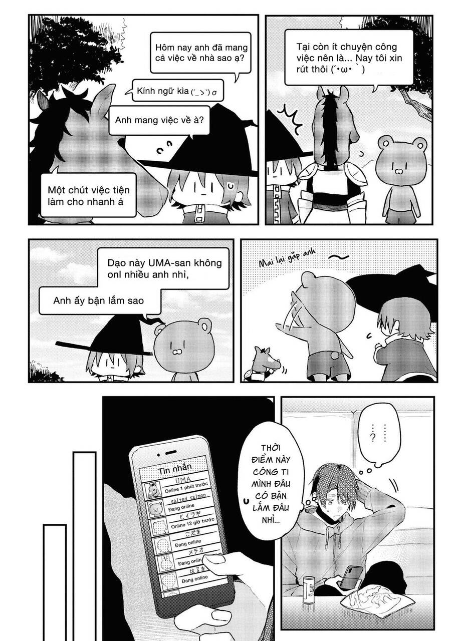 Đồng Đội Game Online, Té Là Ngài Sếp Khó Tính Chapter 12 - 3