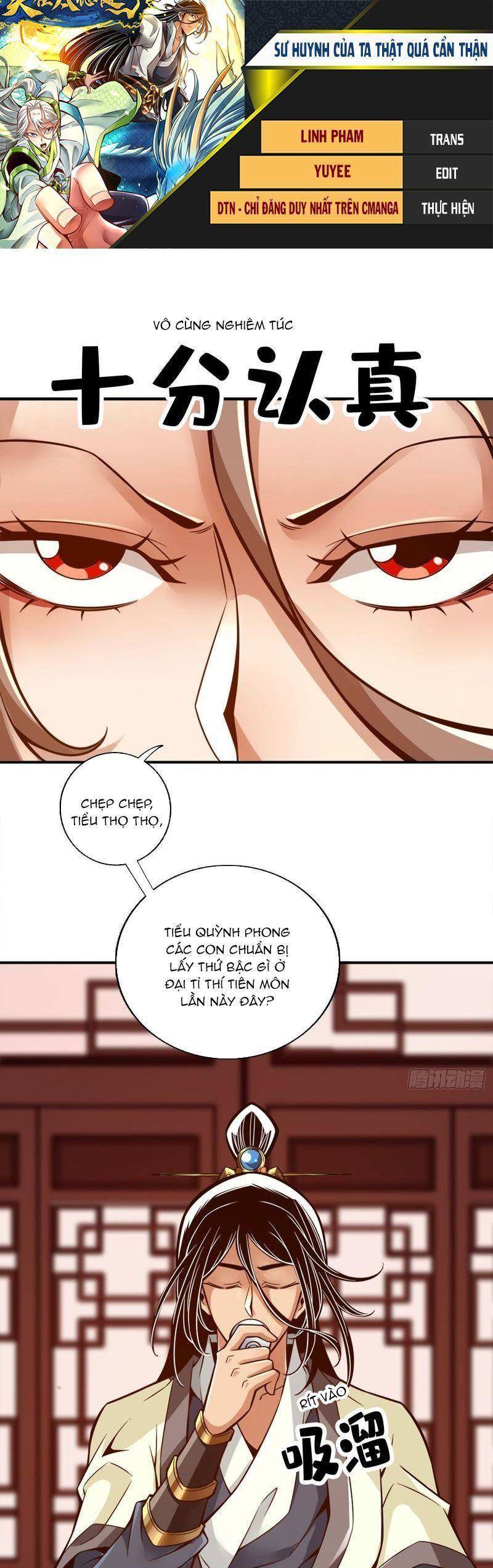 Sư Huynh Của Ta Quá Cẩn Thận Rồi Chapter 145 - 1