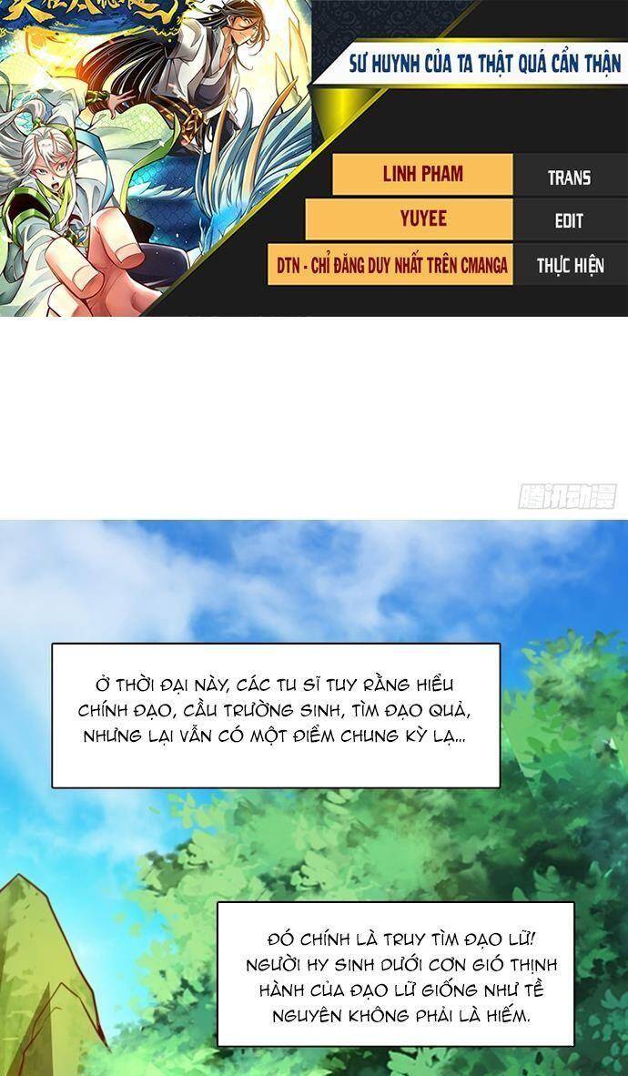 Sư Huynh Của Ta Quá Cẩn Thận Rồi Chapter 148 - 1