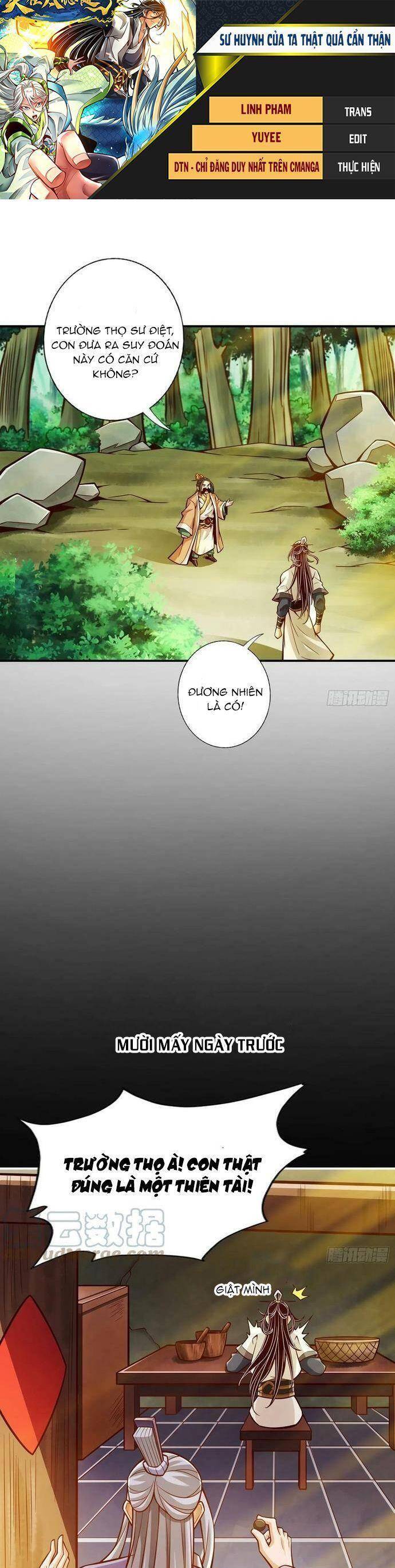 Sư Huynh Của Ta Quá Cẩn Thận Rồi Chapter 164 - 1